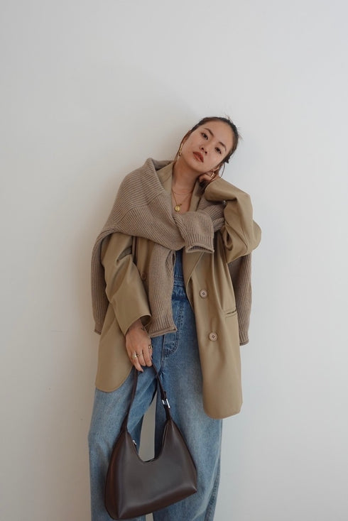 テーラードオーバージャケット